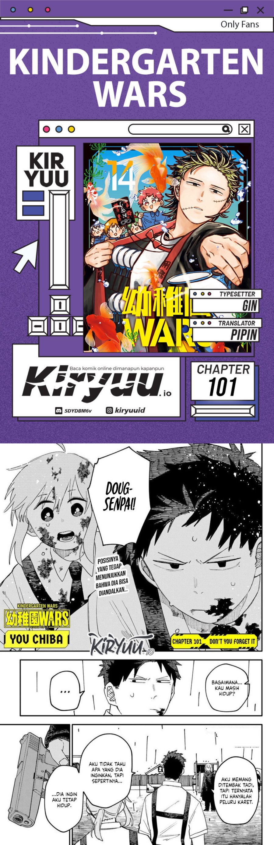 Youchien Wars Chapter 101 Gambar 1