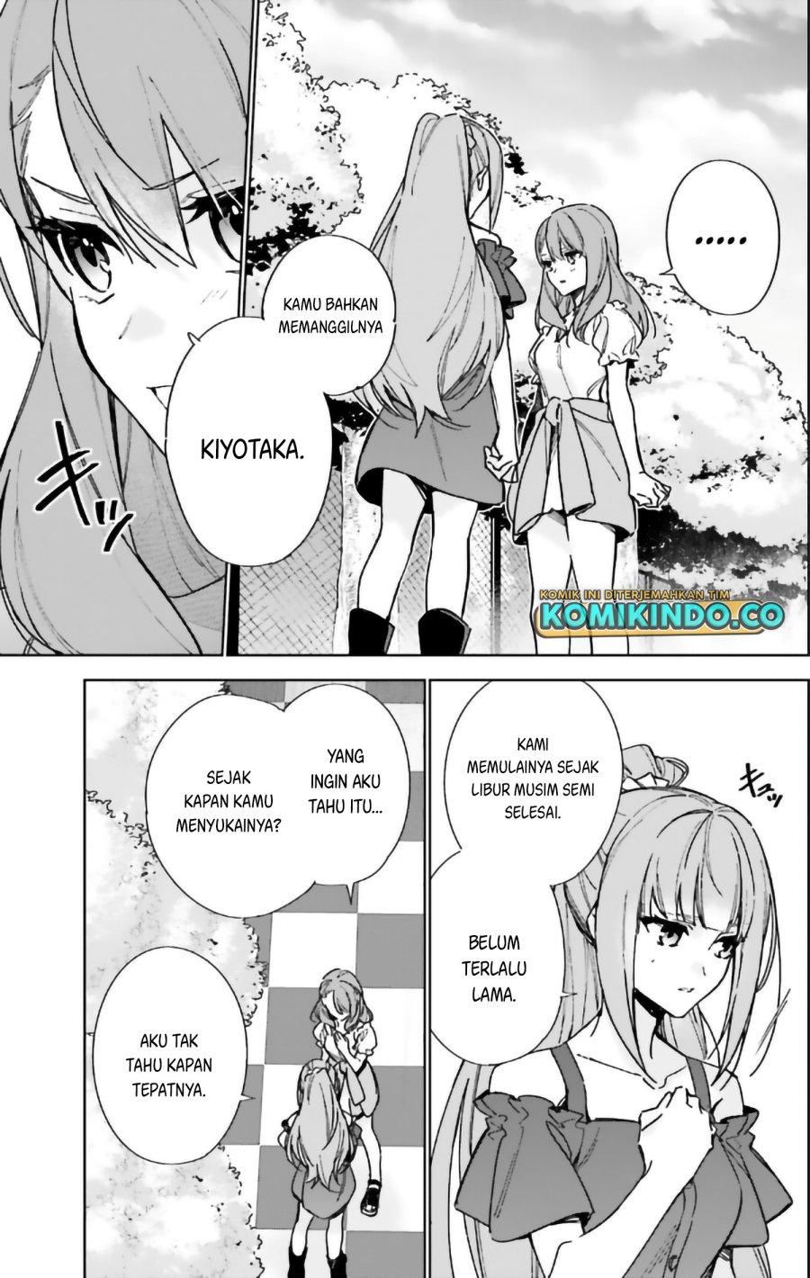 Youkoso Jitsuryoku Shijou Shugi no Kyoushitsu e: 2-nensei-hen Chapter 13.5 Gambar 12