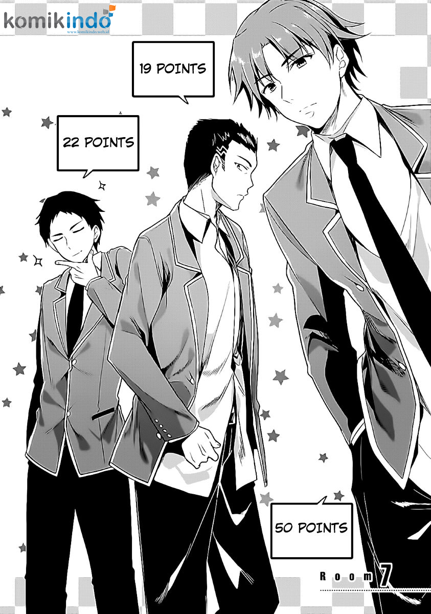 Youkoso Jitsuryoku Shijou Shugi no Kyoushitsu e Chapter 7 Gambar 4
