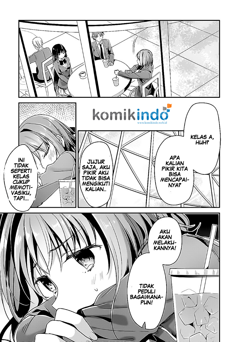 Youkoso Jitsuryoku Shijou Shugi no Kyoushitsu e Chapter 7 Gambar 7