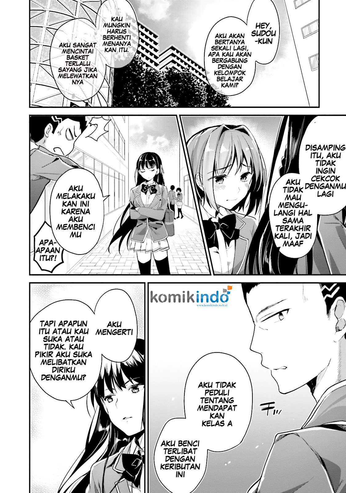 Youkoso Jitsuryoku Shijou Shugi no Kyoushitsu e Chapter 7 Gambar 14