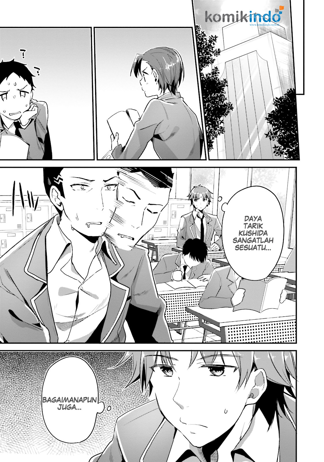Youkoso Jitsuryoku Shijou Shugi no Kyoushitsu e Chapter 7 Gambar 20