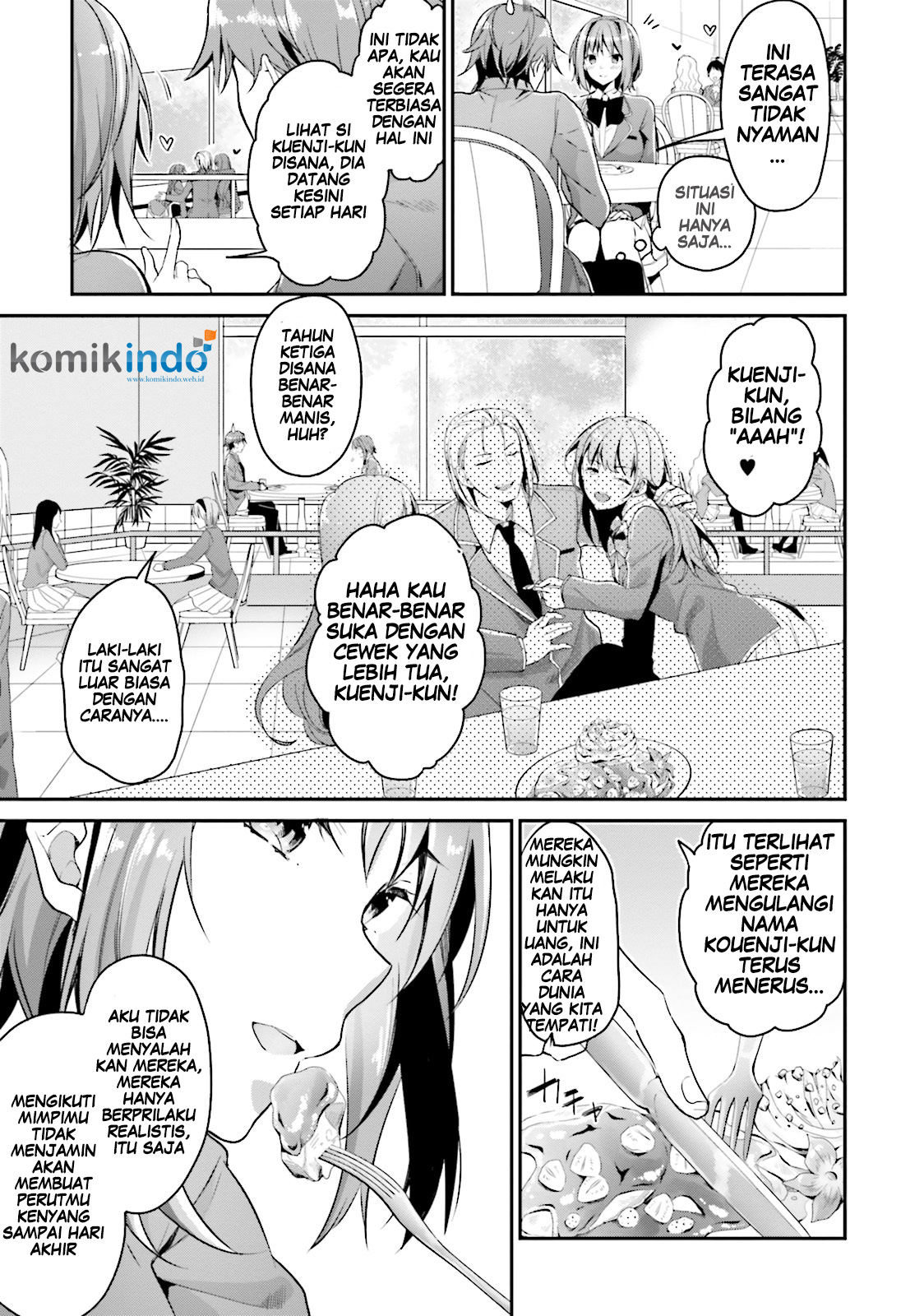 Youkoso Jitsuryoku Shijou Shugi no Kyoushitsu e Chapter 7 Gambar 22
