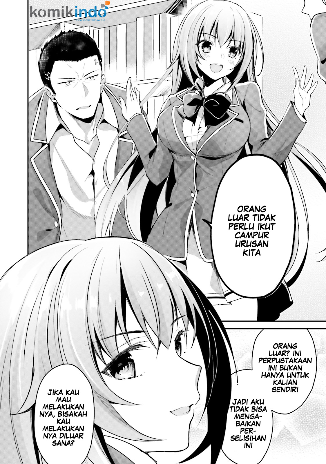 Youkoso Jitsuryoku Shijou Shugi no Kyoushitsu e Chapter 7 Gambar 27