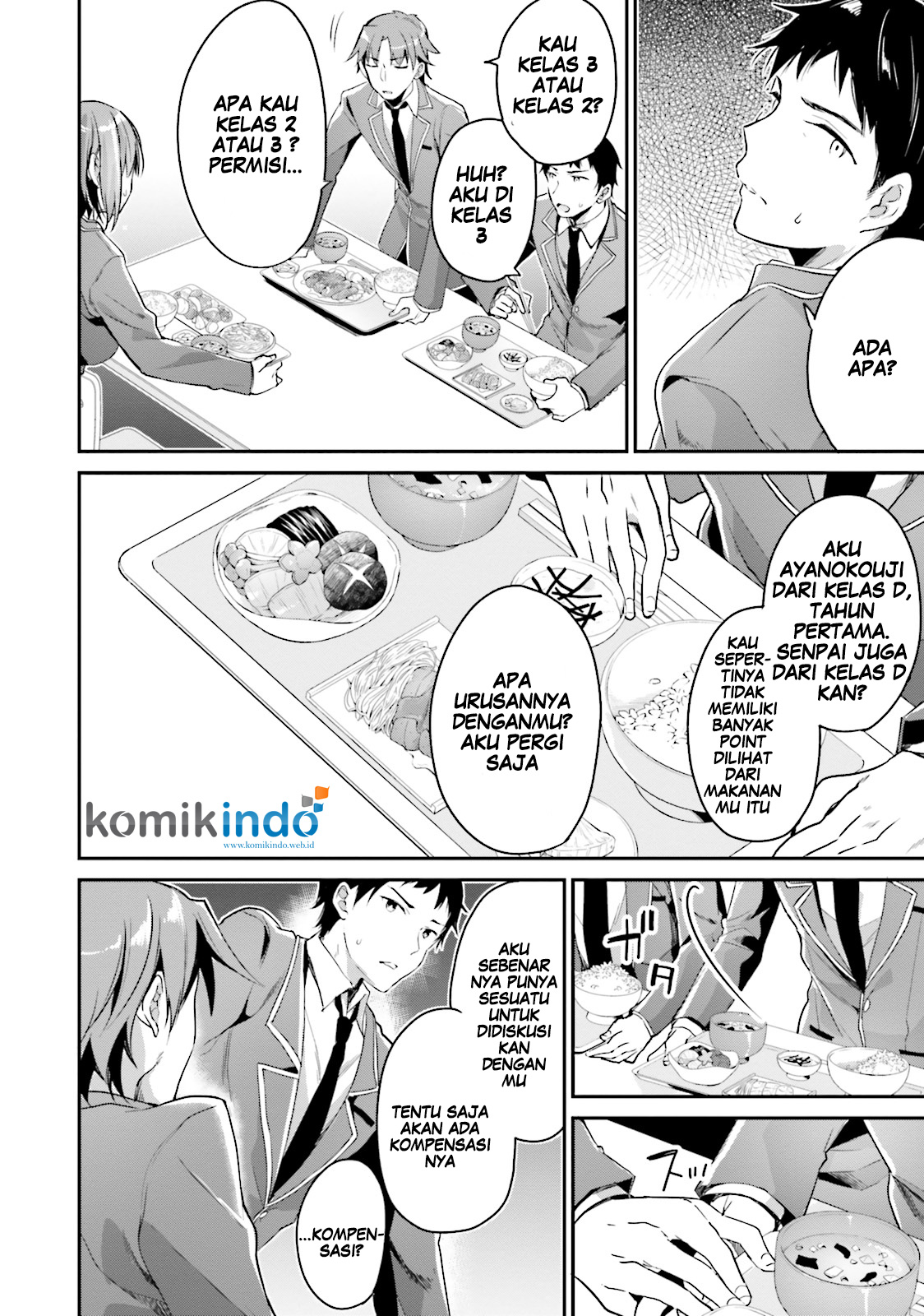 Youkoso Jitsuryoku Shijou Shugi no Kyoushitsu e Chapter 7 Gambar 31