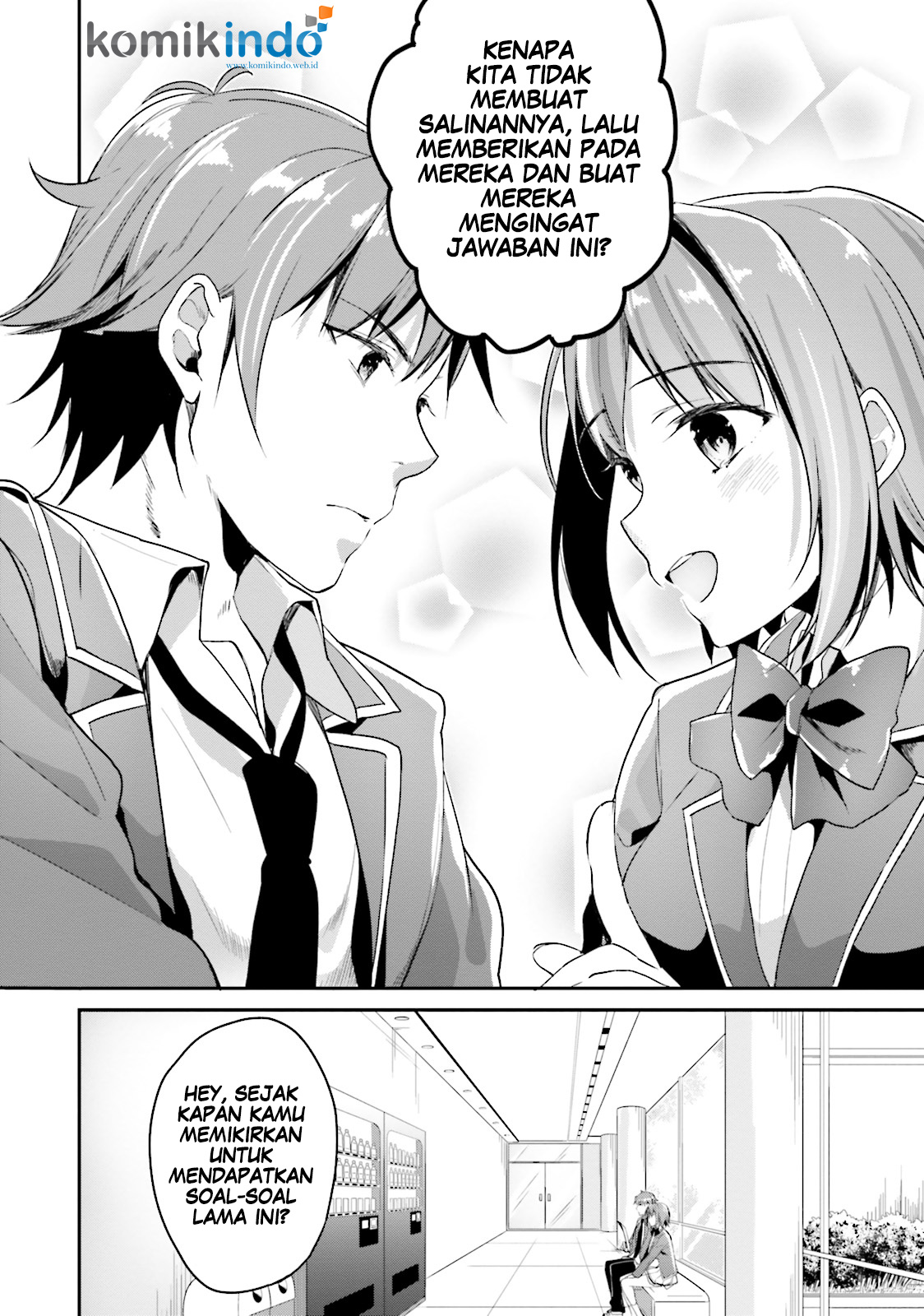 Youkoso Jitsuryoku Shijou Shugi no Kyoushitsu e Chapter 7 Gambar 35
