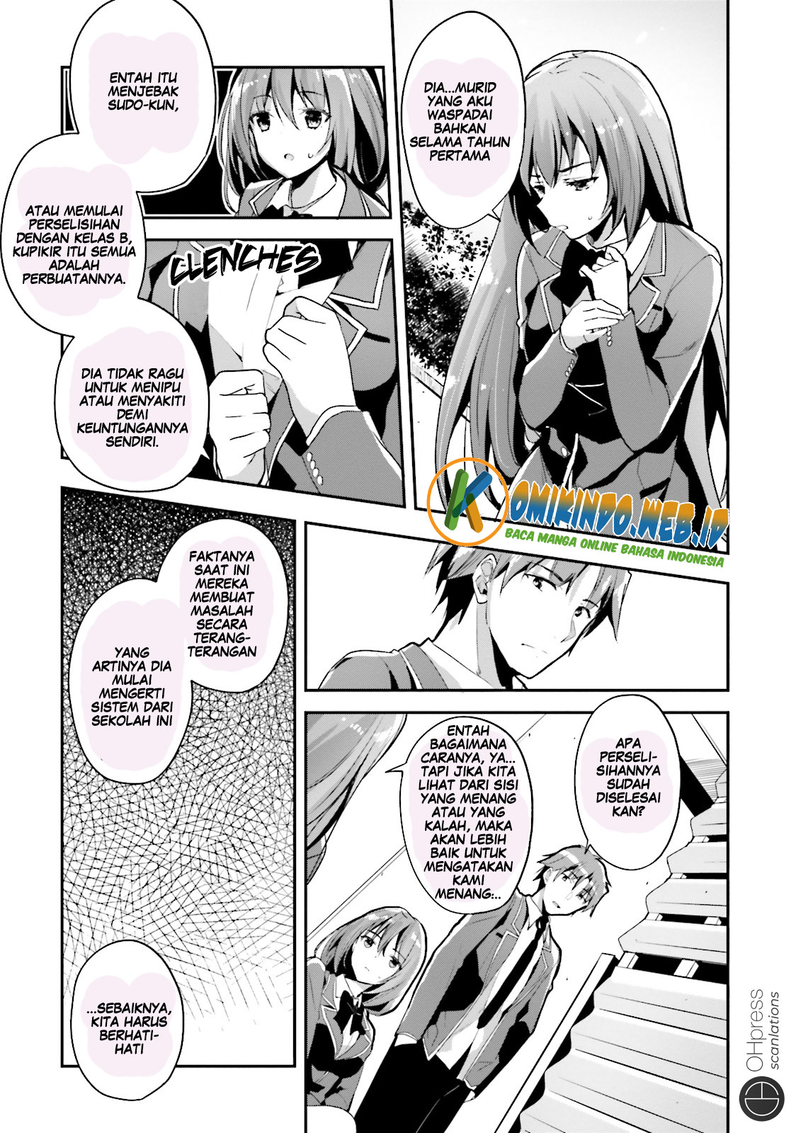 Youkoso Jitsuryoku Shijou Shugi no Kyoushitsu e Chapter 15 Gambar 7