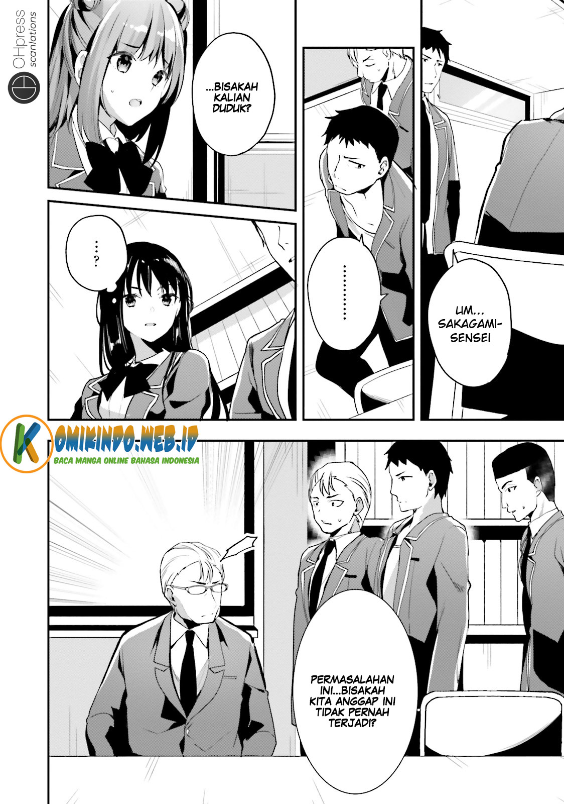Youkoso Jitsuryoku Shijou Shugi no Kyoushitsu e Chapter 15 Gambar 12