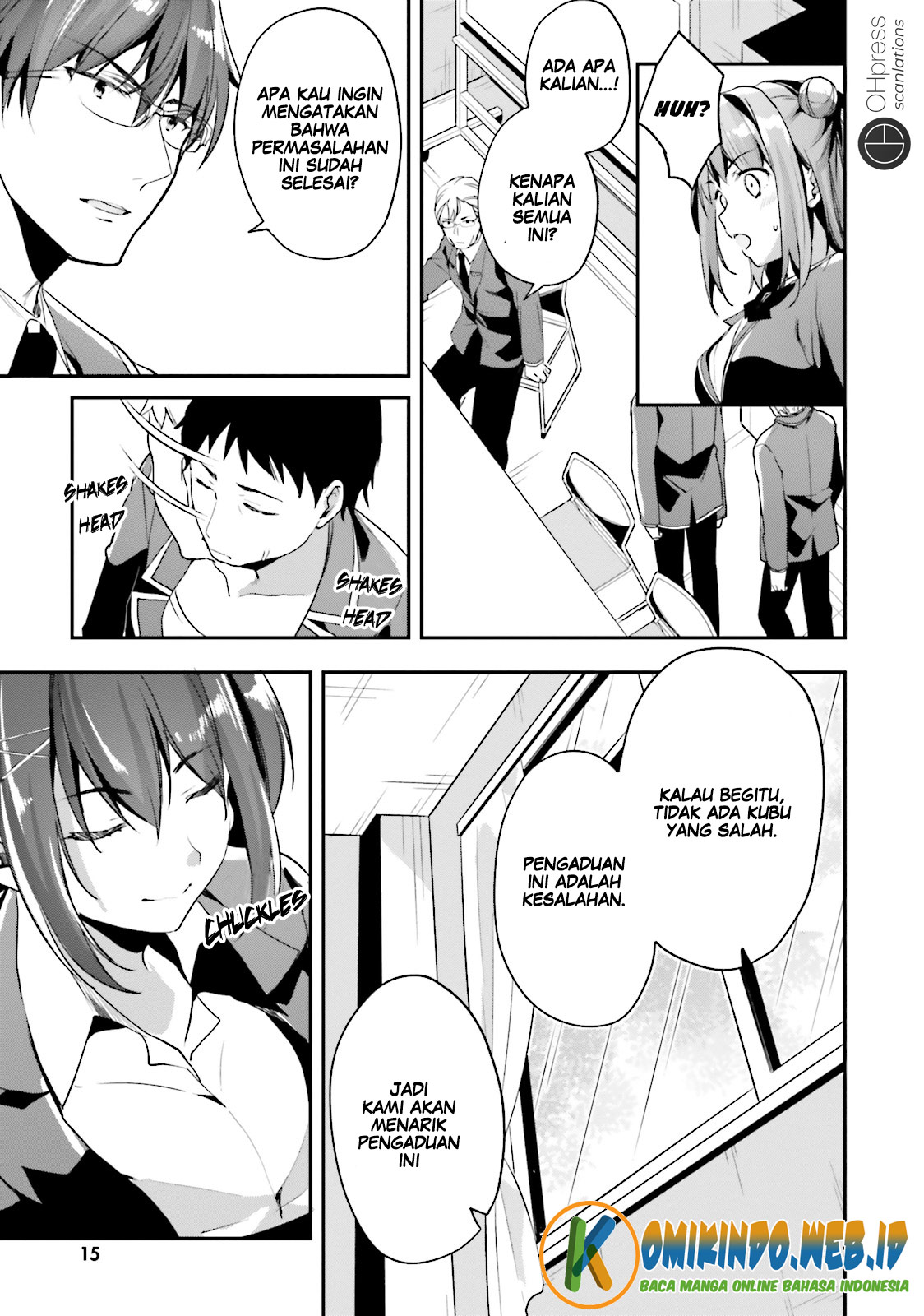 Youkoso Jitsuryoku Shijou Shugi no Kyoushitsu e Chapter 15 Gambar 13