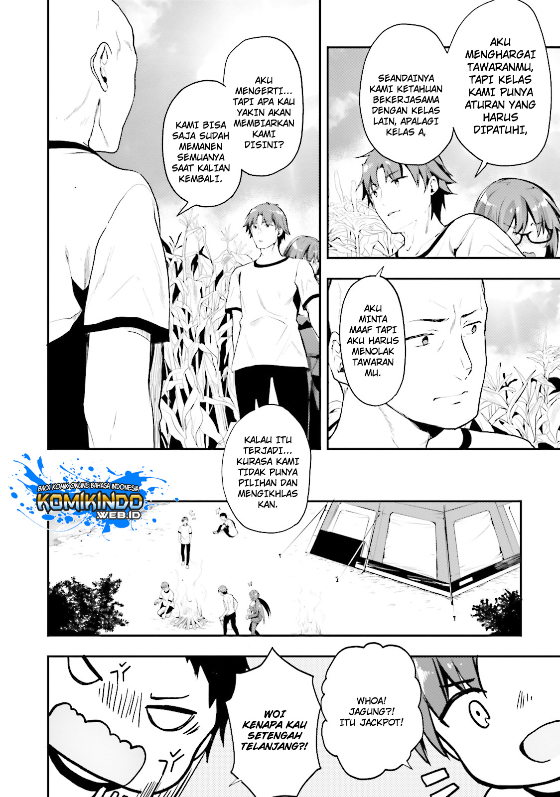 Youkoso Jitsuryoku Shijou Shugi no Kyoushitsu e Chapter 20 Gambar 5