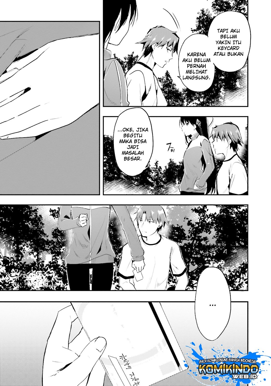 Youkoso Jitsuryoku Shijou Shugi no Kyoushitsu e Chapter 22 Gambar 33