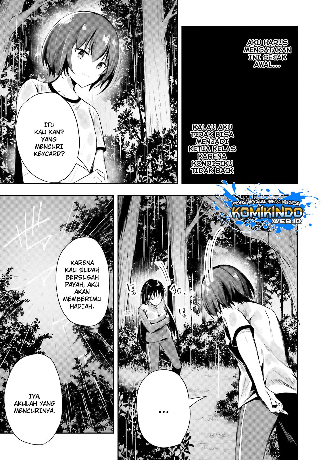 Youkoso Jitsuryoku Shijou Shugi no Kyoushitsu e Chapter 24 Gambar 12