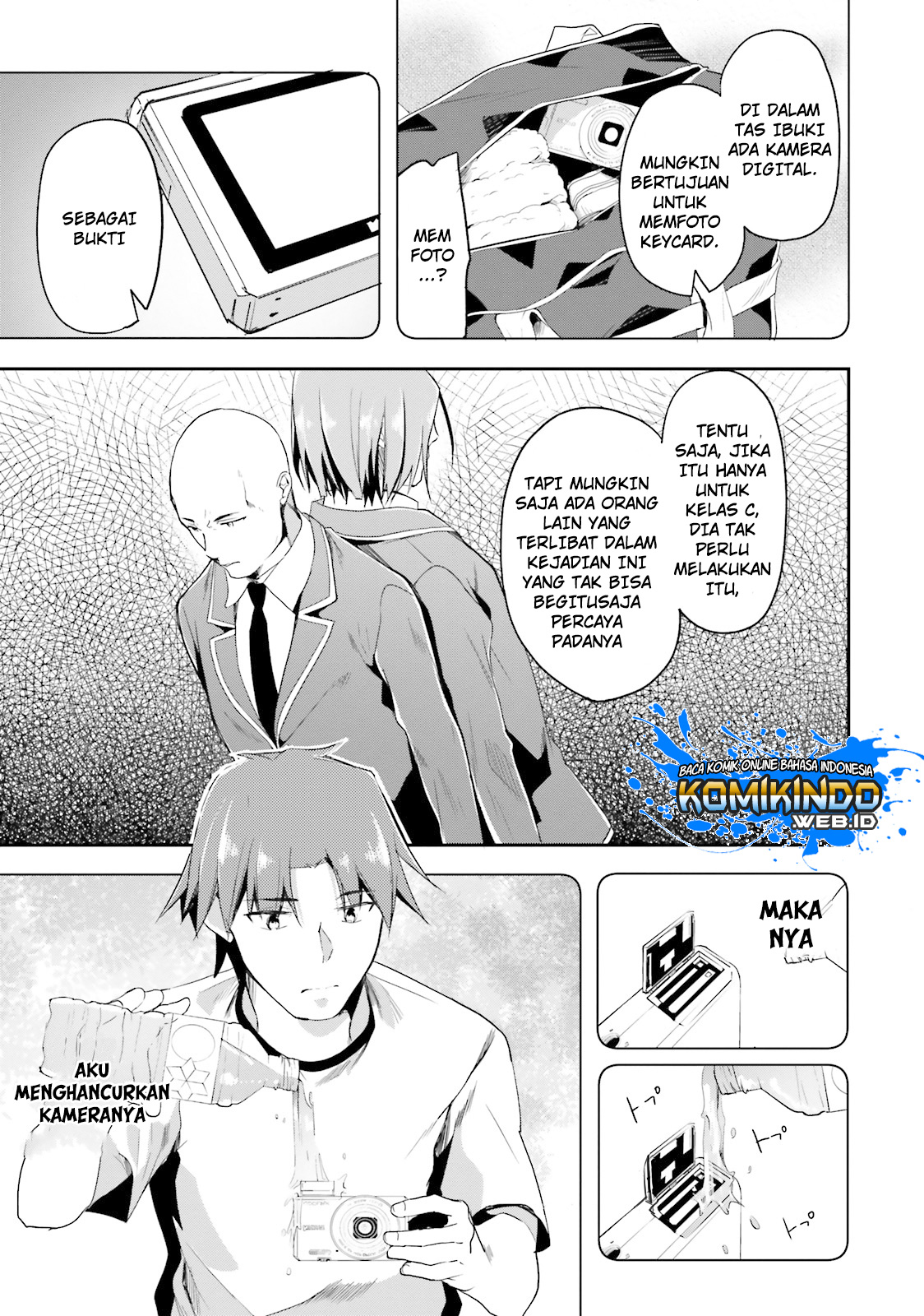 Youkoso Jitsuryoku Shijou Shugi no Kyoushitsu e Chapter 27 Gambar 20