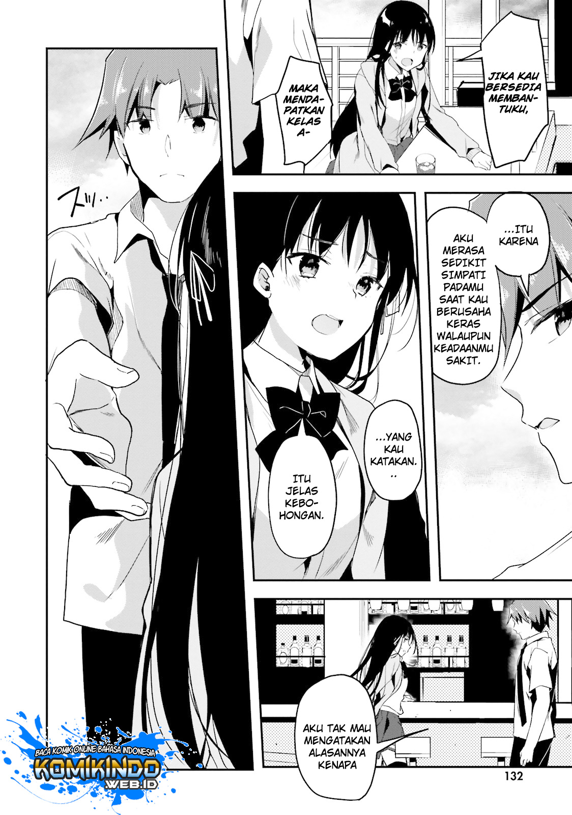 Youkoso Jitsuryoku Shijou Shugi no Kyoushitsu e Chapter 27 Gambar 25