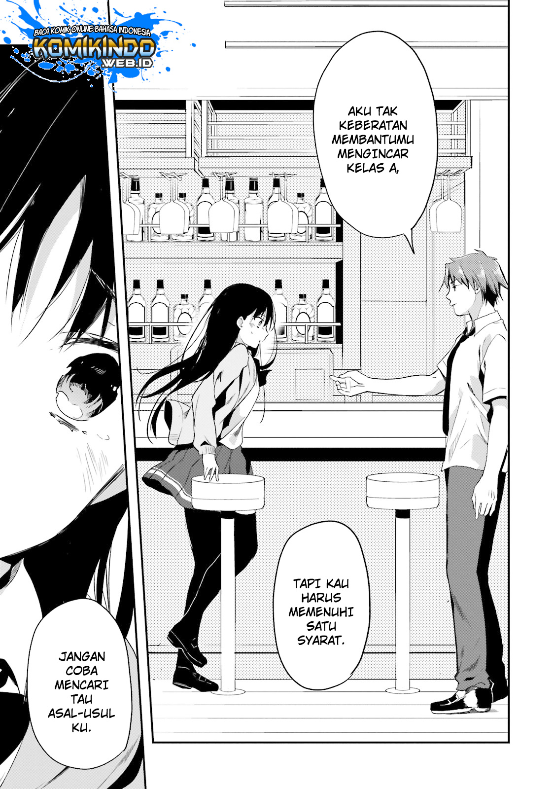 Youkoso Jitsuryoku Shijou Shugi no Kyoushitsu e Chapter 27 Gambar 26