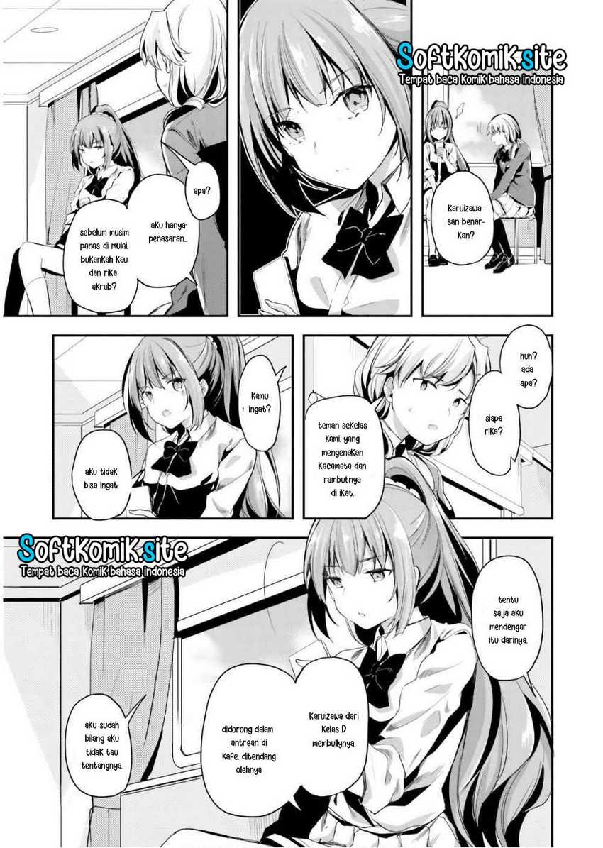 Youkoso Jitsuryoku Shijou Shugi no Kyoushitsu e Chapter 32 Gambar 25