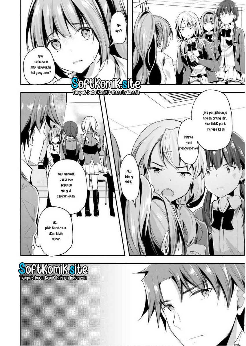 Youkoso Jitsuryoku Shijou Shugi no Kyoushitsu e Chapter 32 Gambar 28