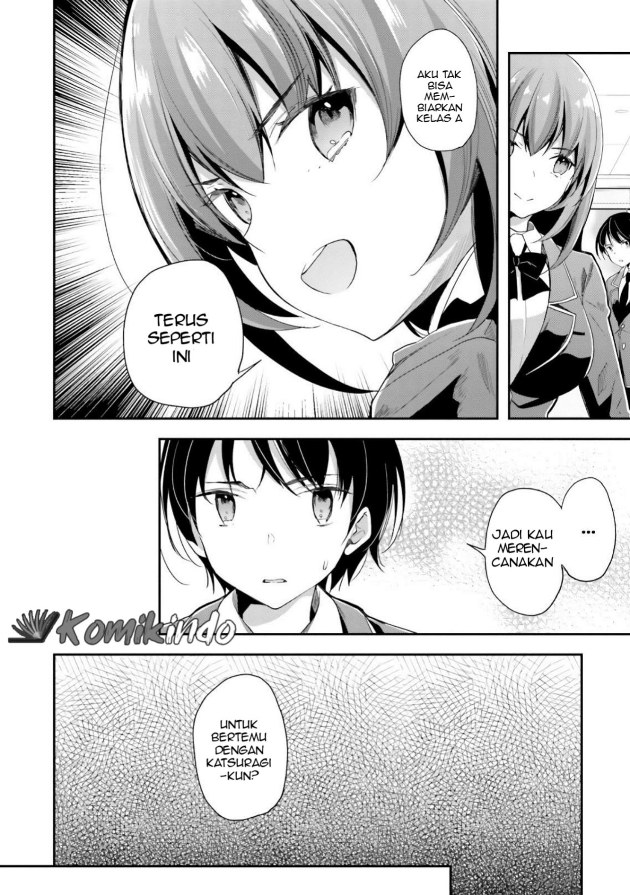 Youkoso Jitsuryoku Shijou Shugi no Kyoushitsu e Chapter 36 Gambar 3