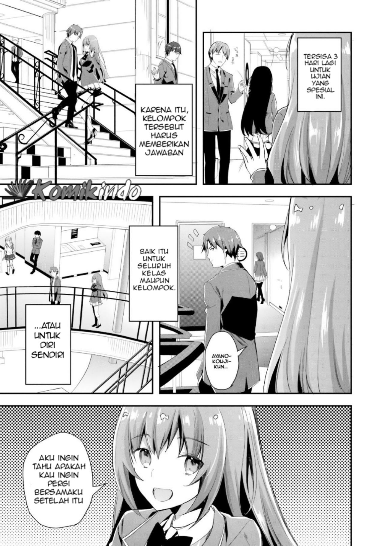 Youkoso Jitsuryoku Shijou Shugi no Kyoushitsu e Chapter 37 Gambar 12