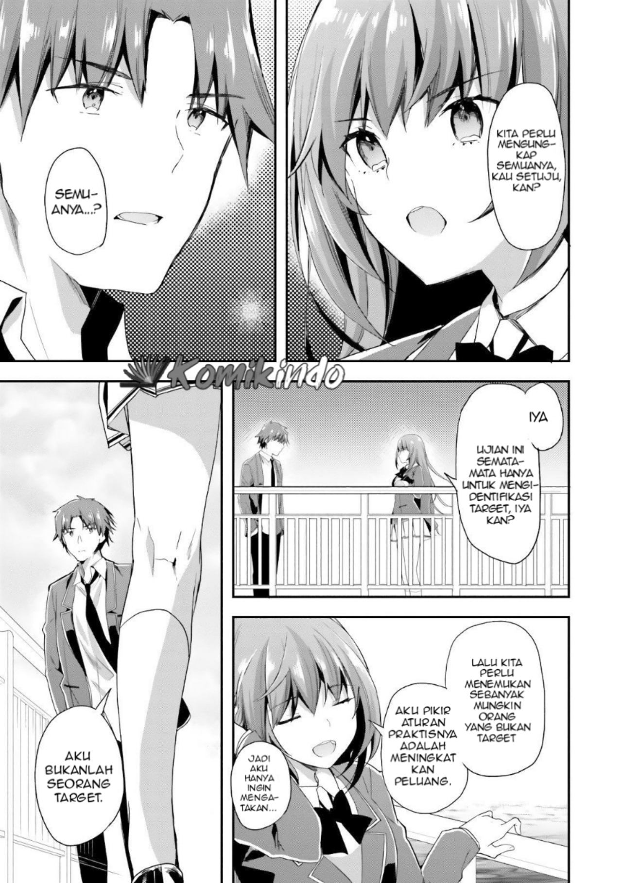 Youkoso Jitsuryoku Shijou Shugi no Kyoushitsu e Chapter 37 Gambar 14