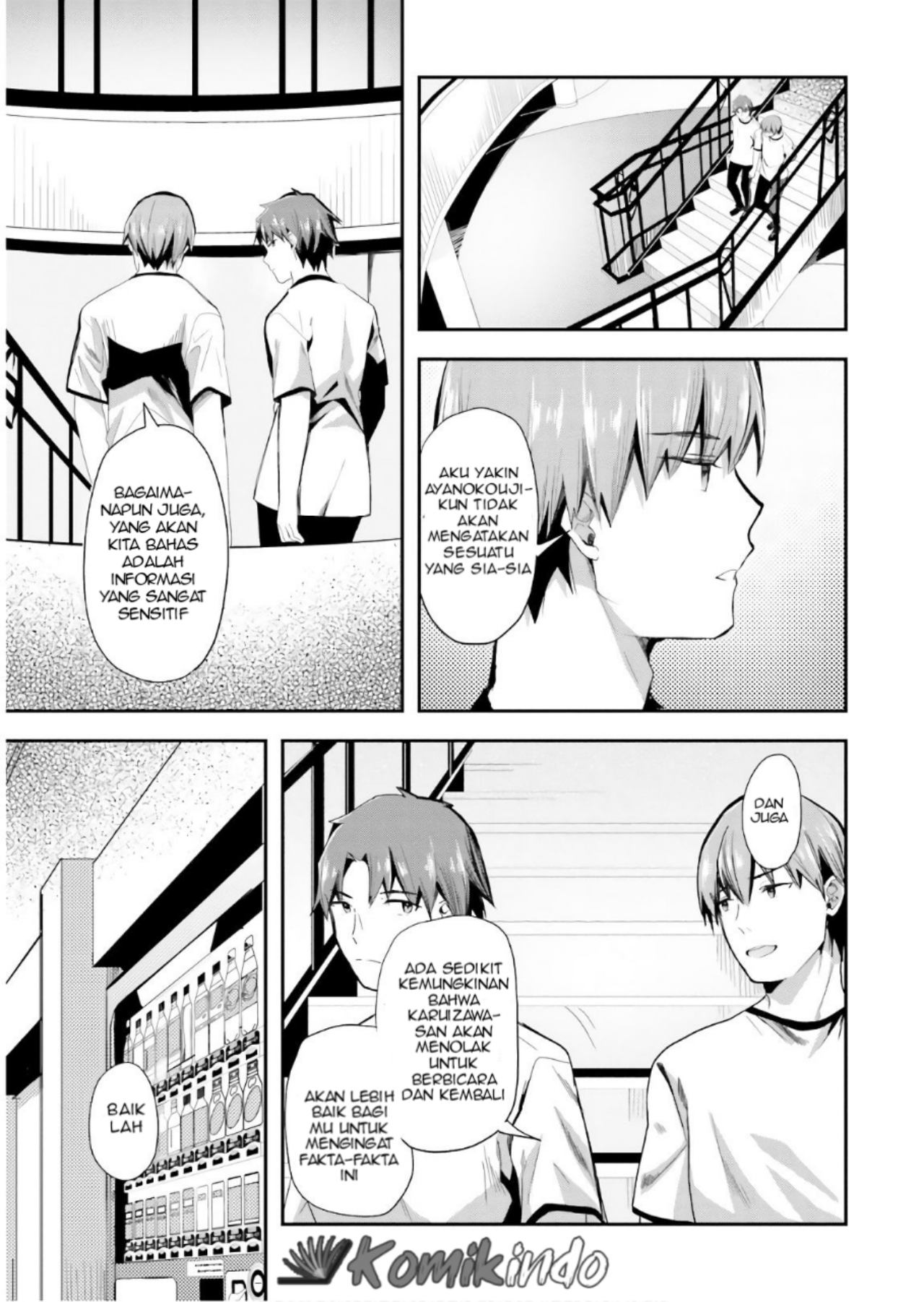 Youkoso Jitsuryoku Shijou Shugi no Kyoushitsu e Chapter 39 Gambar 12