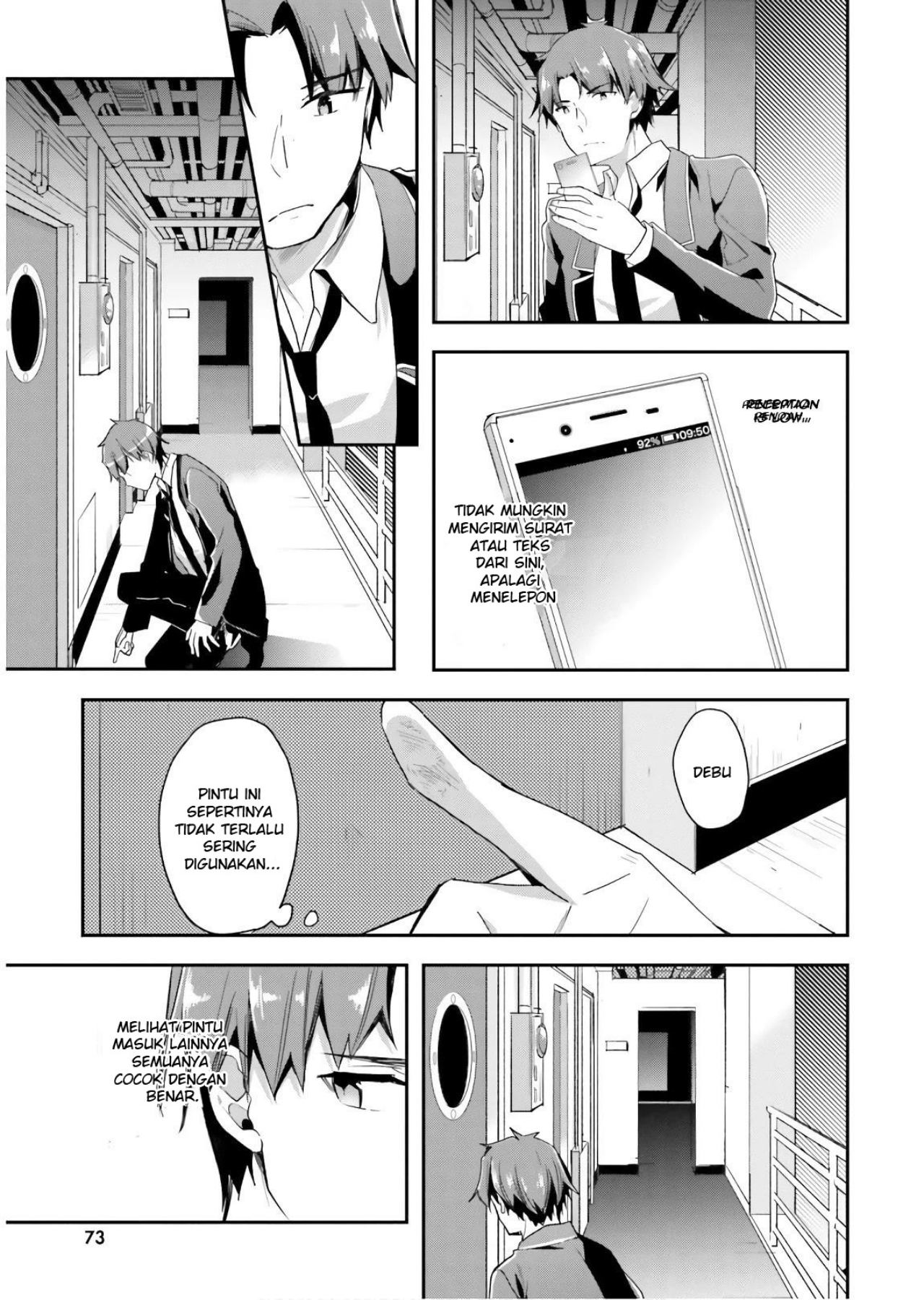 Youkoso Jitsuryoku Shijou Shugi no Kyoushitsu e Chapter 42 Gambar 10