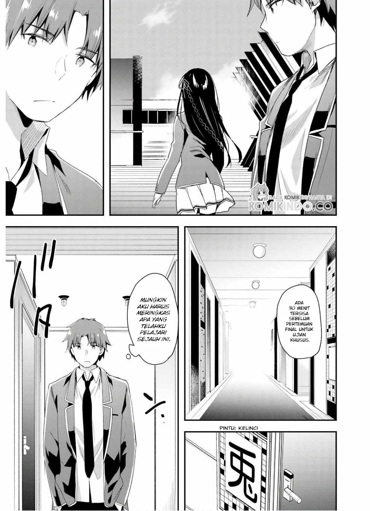 Youkoso Jitsuryoku Shijou Shugi no Kyoushitsu e Chapter 46 Gambar 10