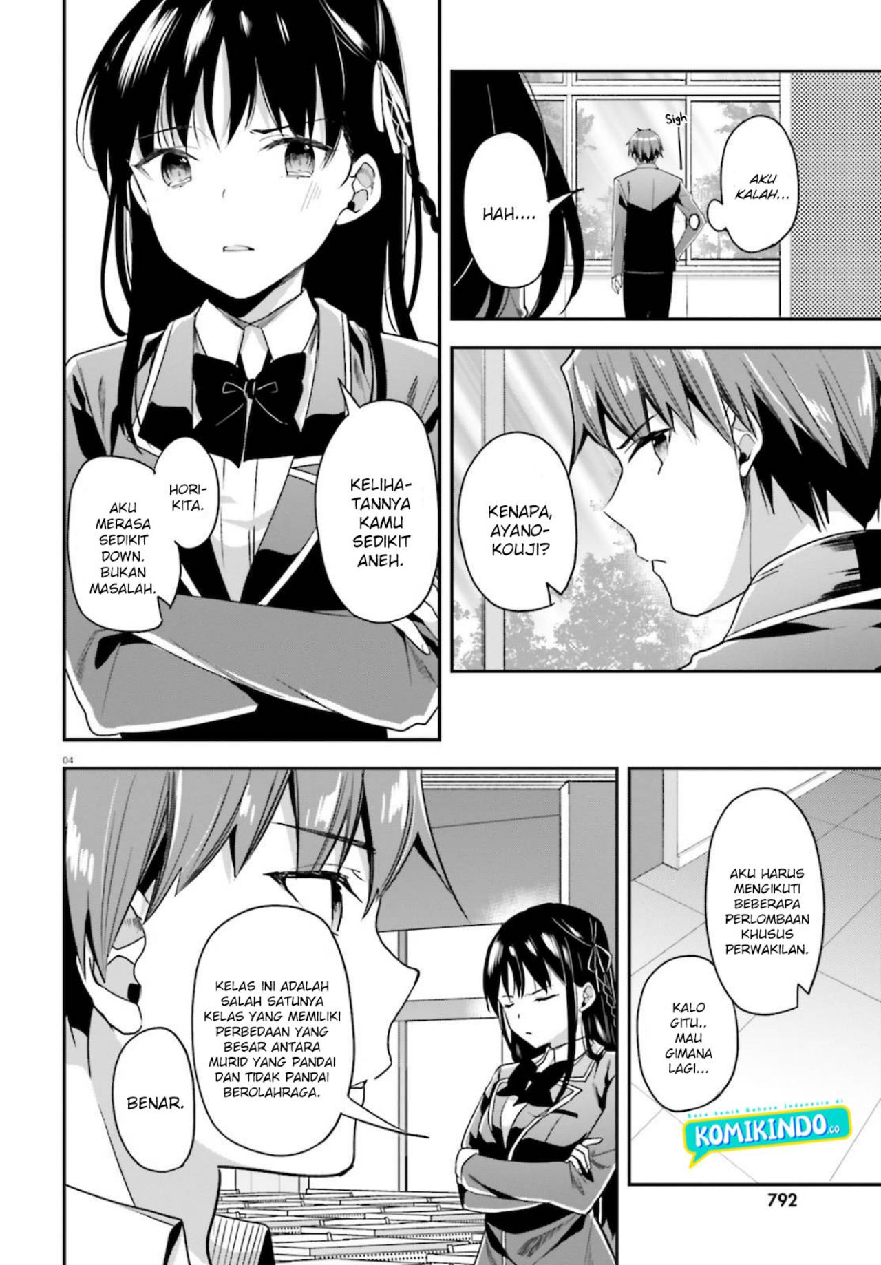 Youkoso Jitsuryoku Shijou Shugi no Kyoushitsu e Chapter 59 Gambar 5