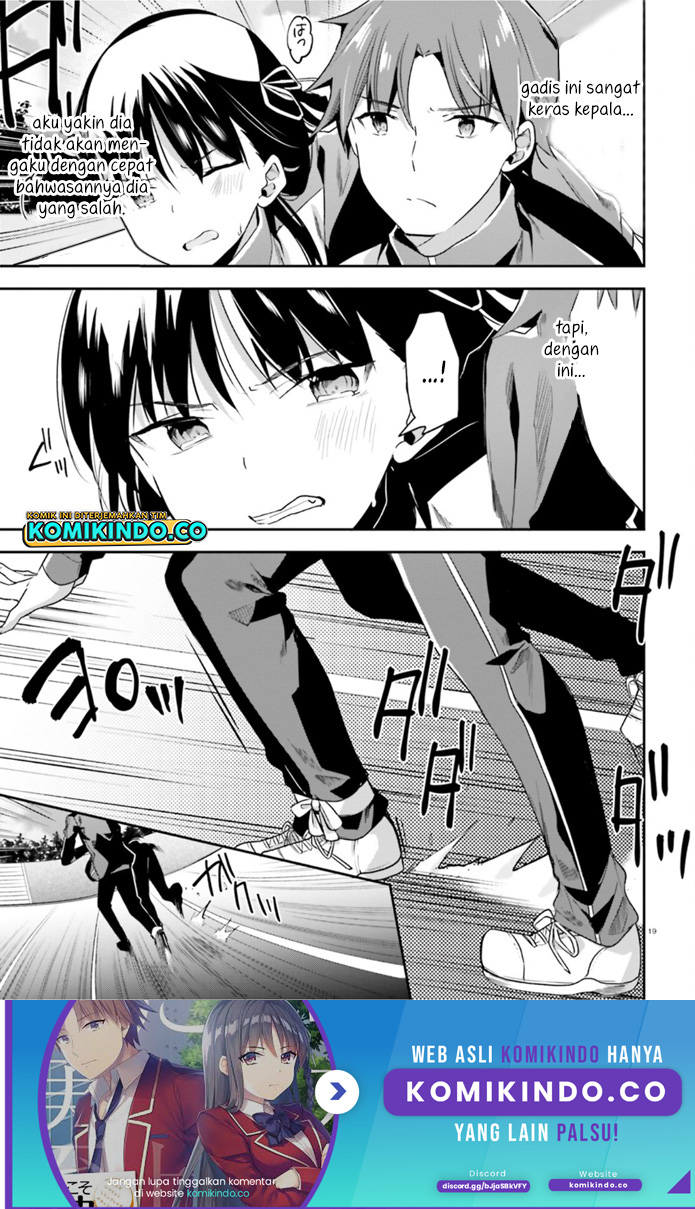 Youkoso Jitsuryoku Shijou Shugi no Kyoushitsu e Chapter 60 Gambar 19