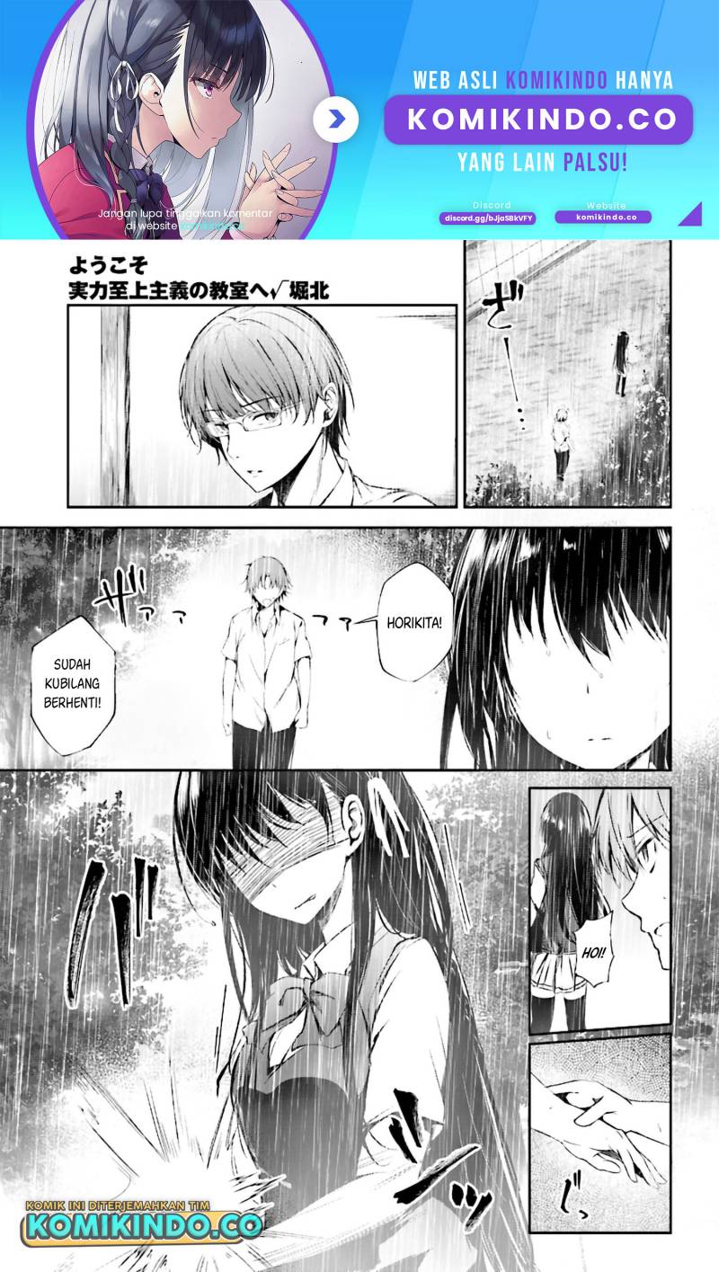 Youkoso Jitsuryoku Shijou Shugi no Kyoushitsu e Horikita Chapter 08 Gambar 2