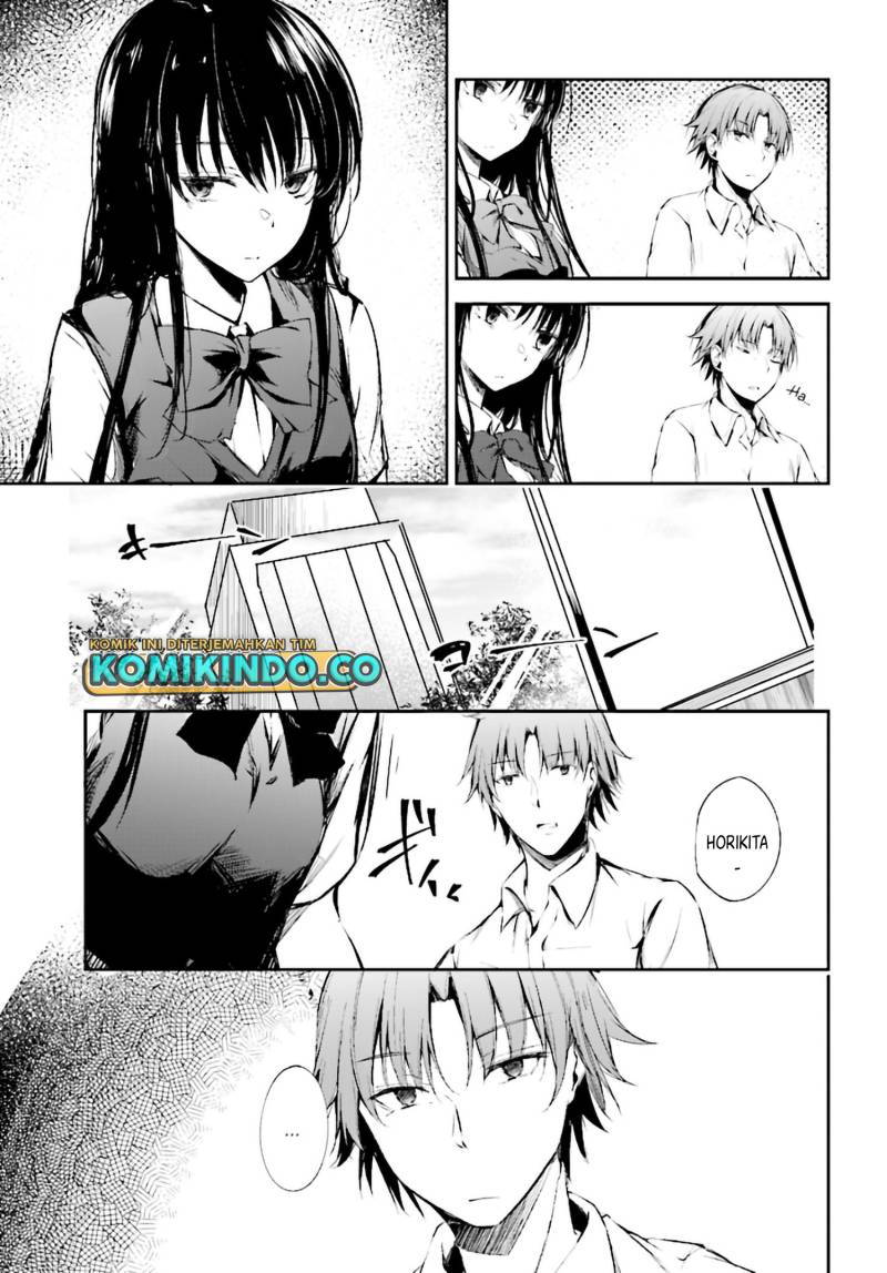 Youkoso Jitsuryoku Shijou Shugi no Kyoushitsu e Horikita Chapter 08 Gambar 10