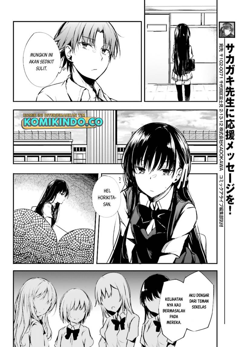 Youkoso Jitsuryoku Shijou Shugi no Kyoushitsu e Horikita Chapter 08 Gambar 11