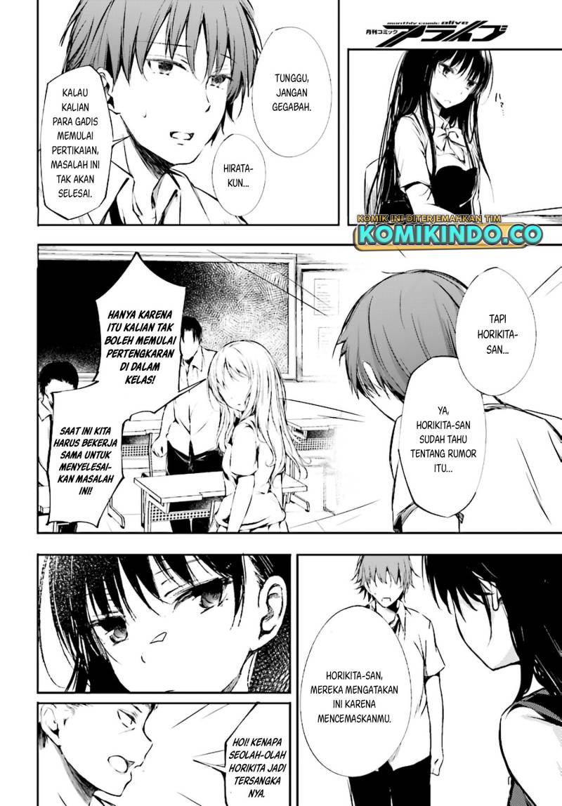 Youkoso Jitsuryoku Shijou Shugi no Kyoushitsu e Horikita Chapter 08 Gambar 13