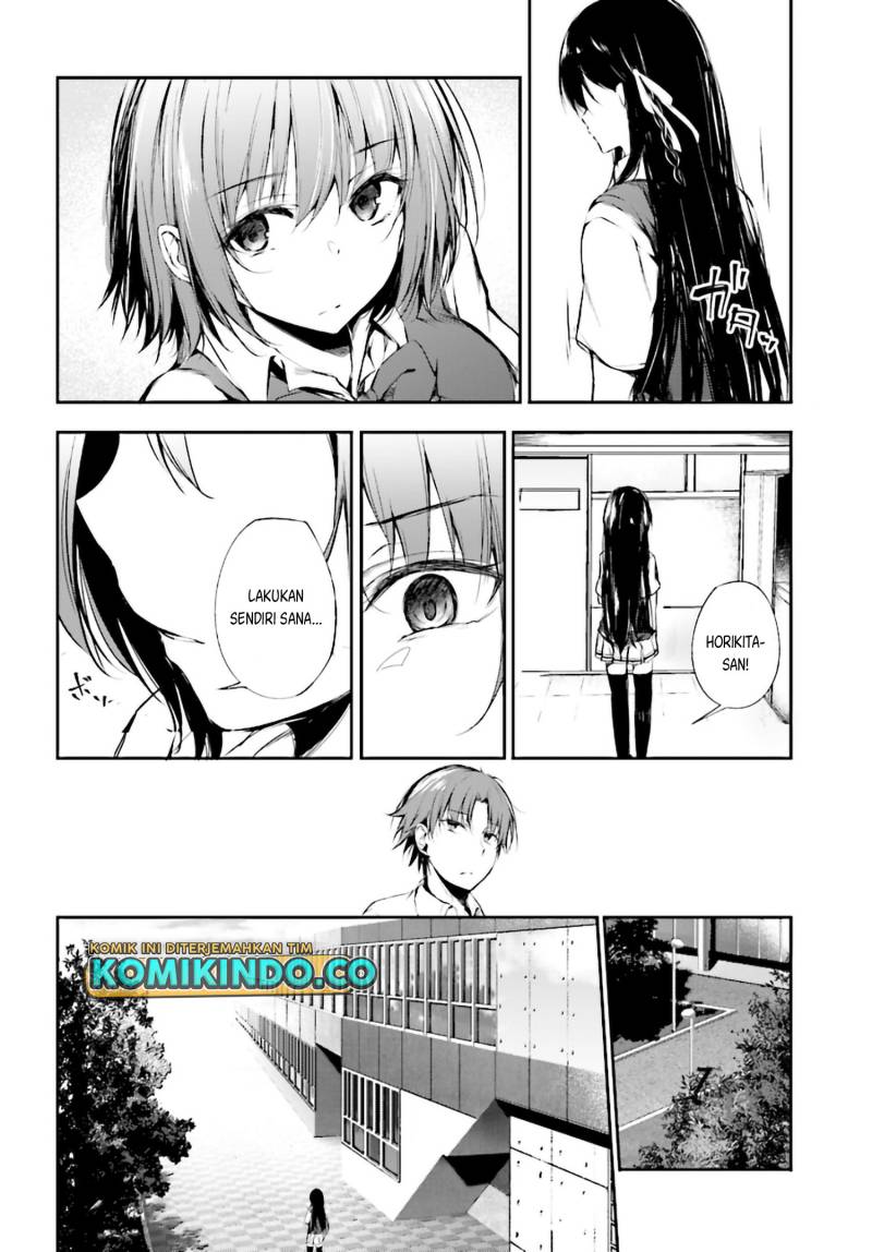 Youkoso Jitsuryoku Shijou Shugi no Kyoushitsu e Horikita Chapter 08 Gambar 15