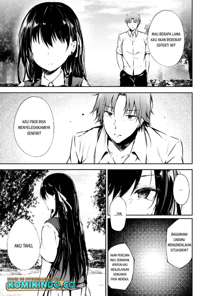 Youkoso Jitsuryoku Shijou Shugi no Kyoushitsu e Horikita Chapter 08 Gambar 16