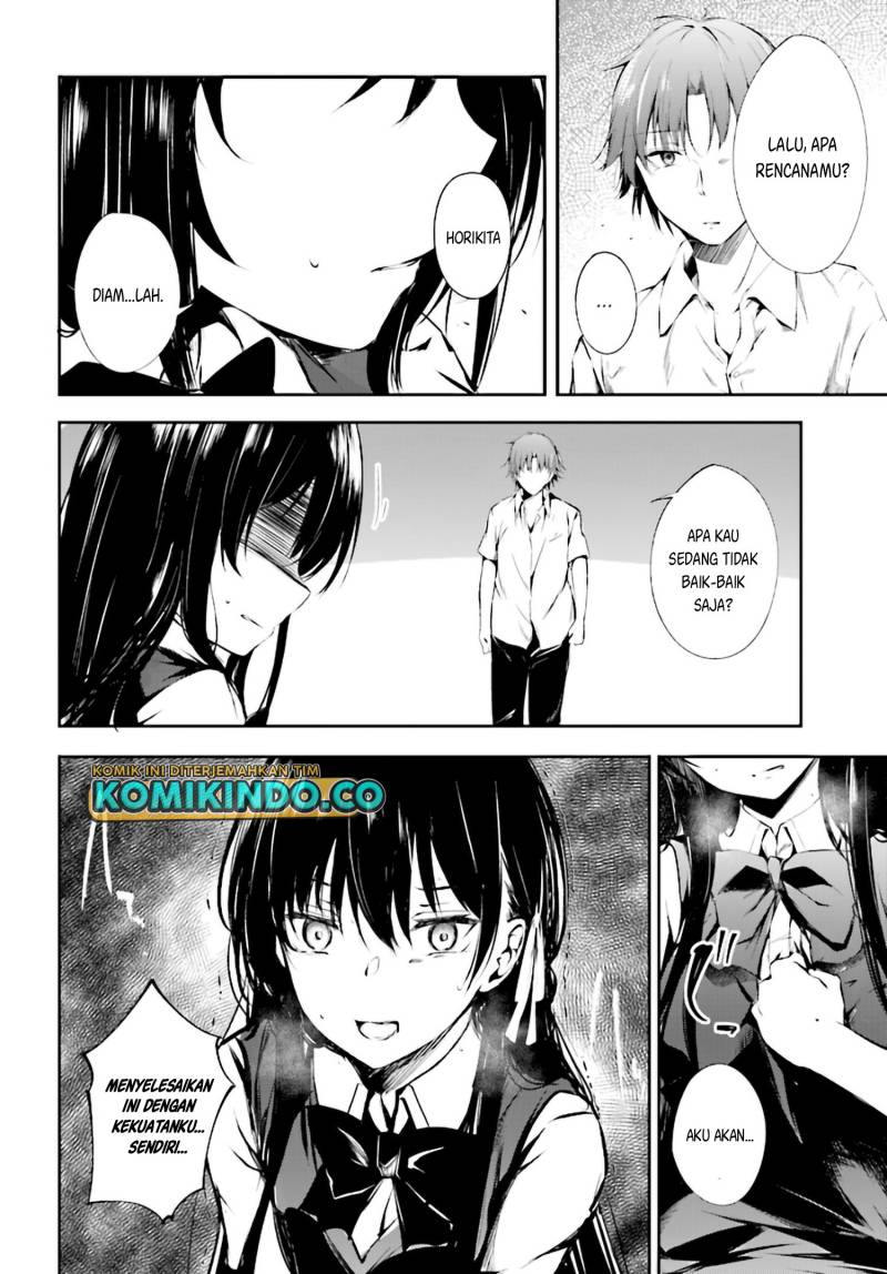 Youkoso Jitsuryoku Shijou Shugi no Kyoushitsu e Horikita Chapter 08 Gambar 17
