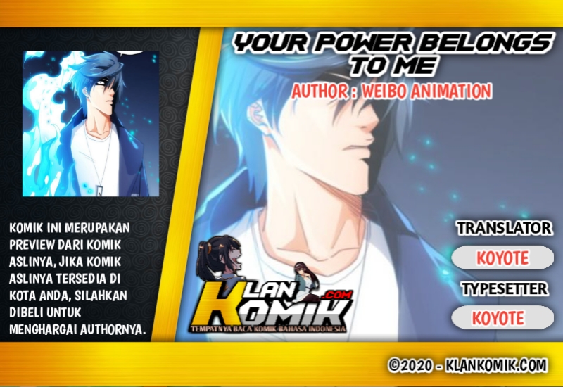 Your Powers Belongs To Me Chapter 09 Gambar 1