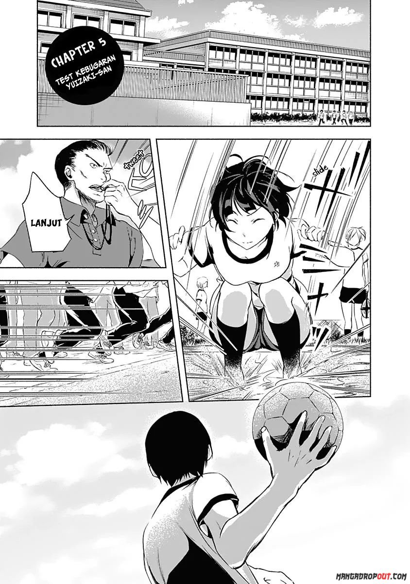 Yuizaki-san wa Nageru! Chapter 05 Gambar 3