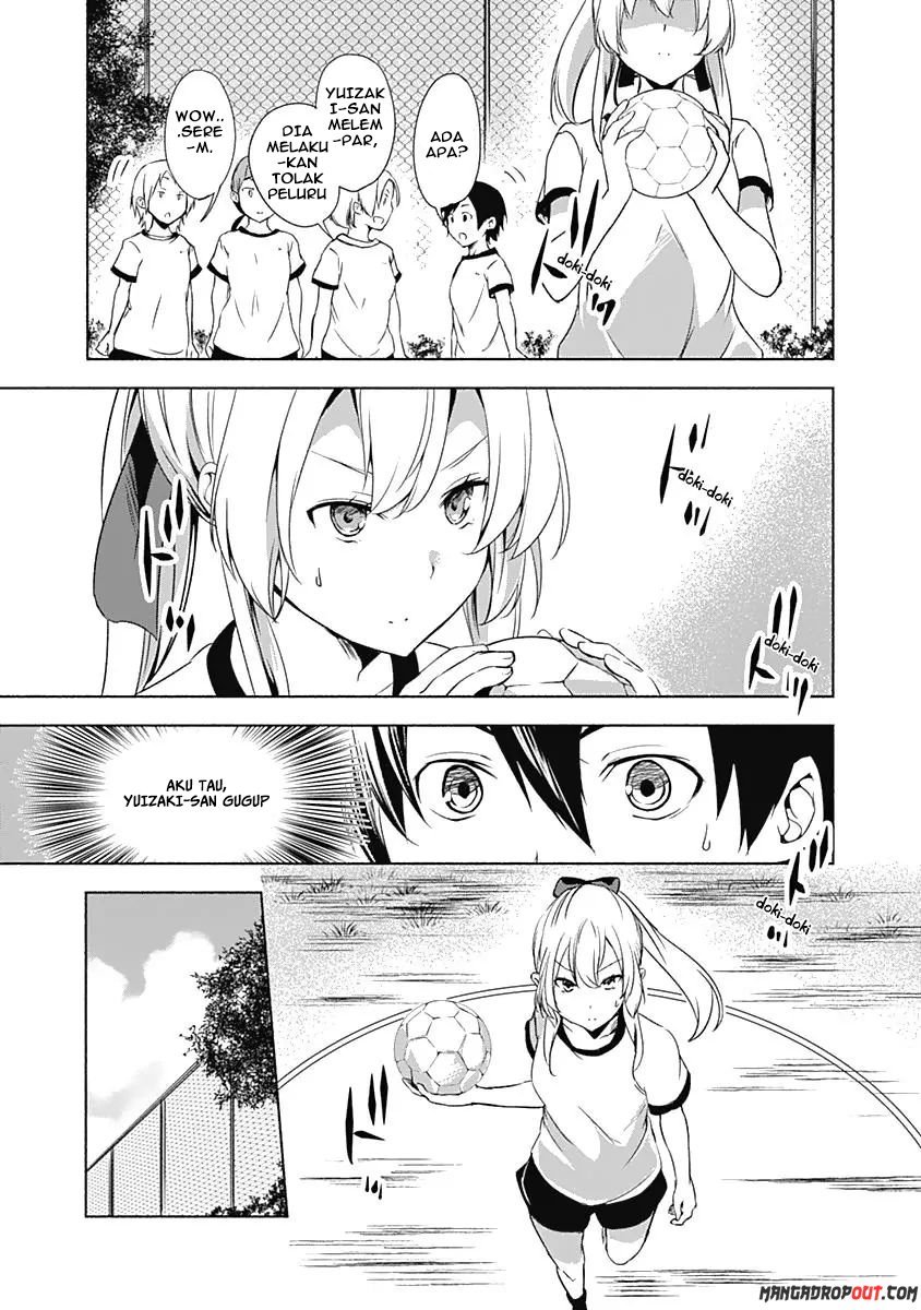Yuizaki-san wa Nageru! Chapter 05 Gambar 9