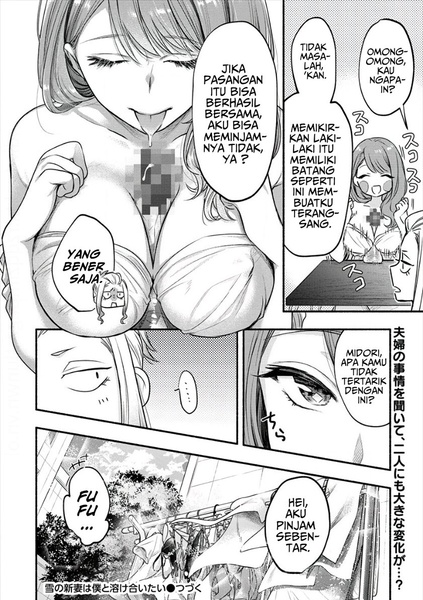 Yuki no Niiduma wa Boku to Tokeaitai Chapter 08 Gambar 26