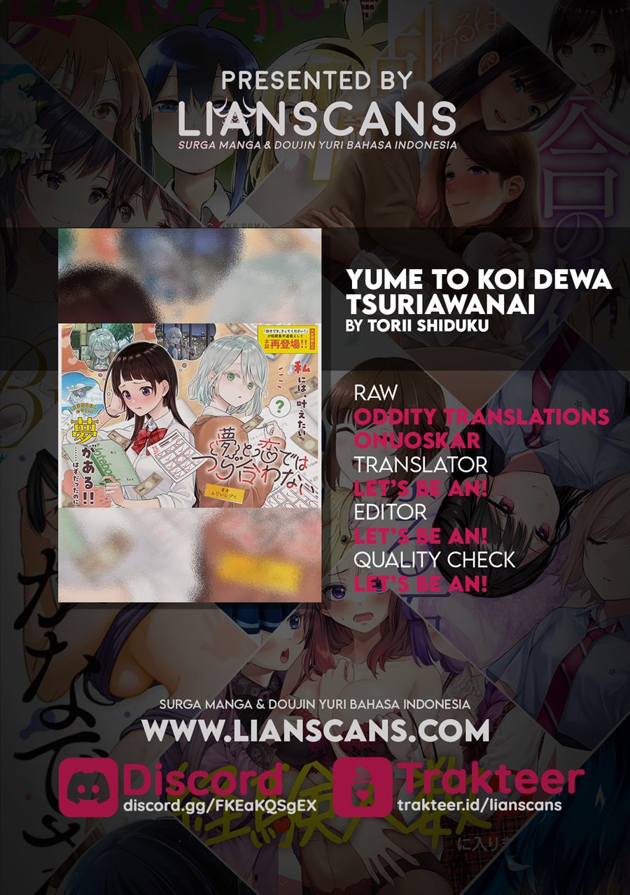 Yume to Koi dewa Tsuriawanai Chapter 02 Gambar 31