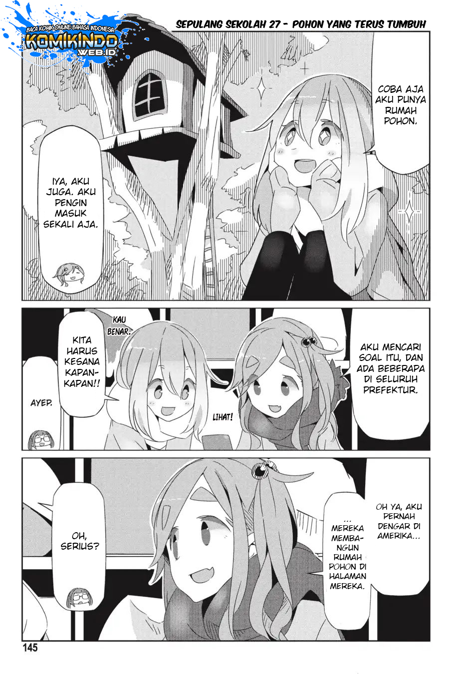 Yuru-Camp Chapter 28.5 Gambar 2