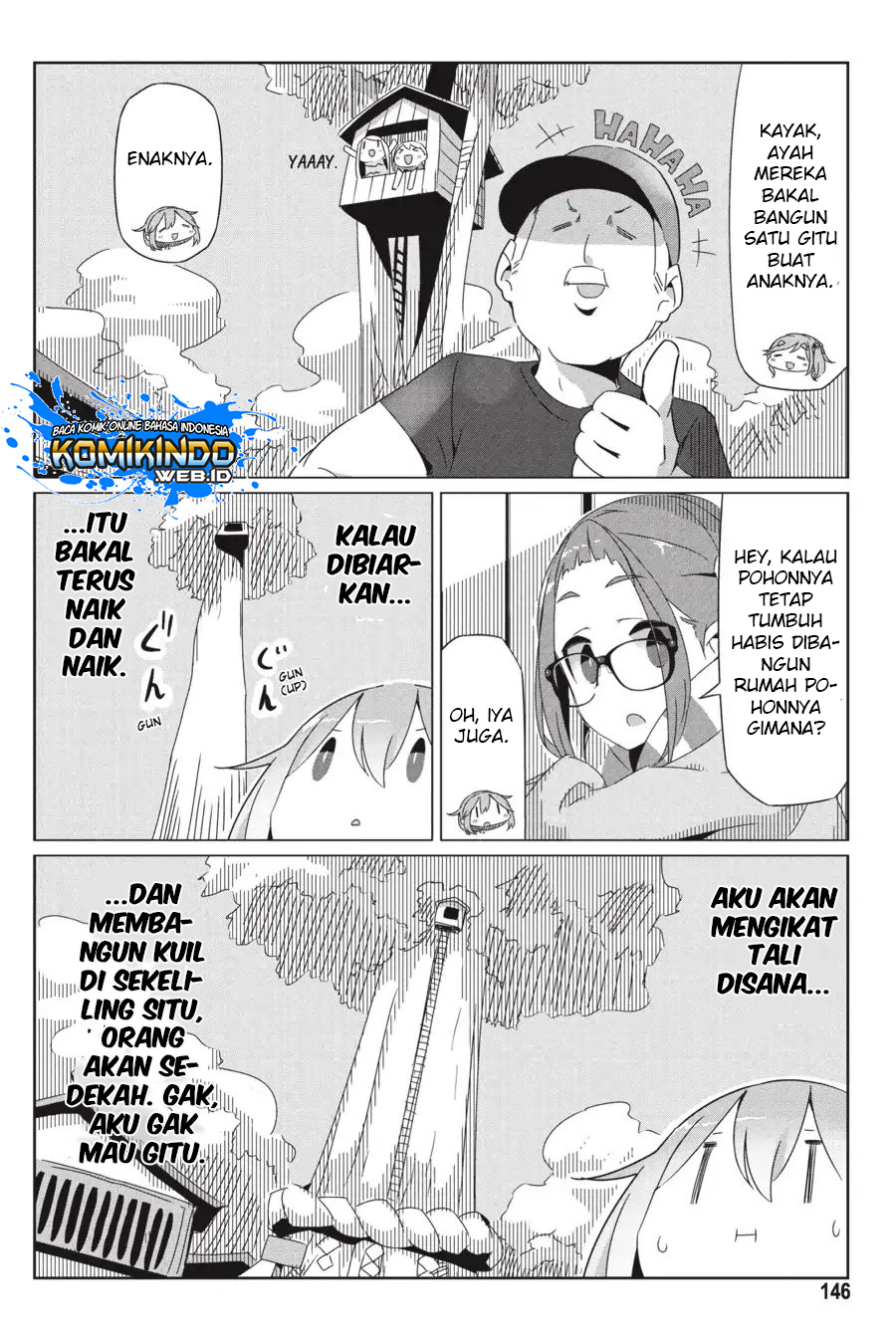 Yuru-Camp Chapter 28.5 Gambar 3