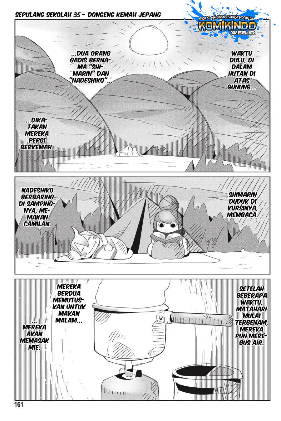 Yuru-Camp Chapter 28.5 Gambar 18