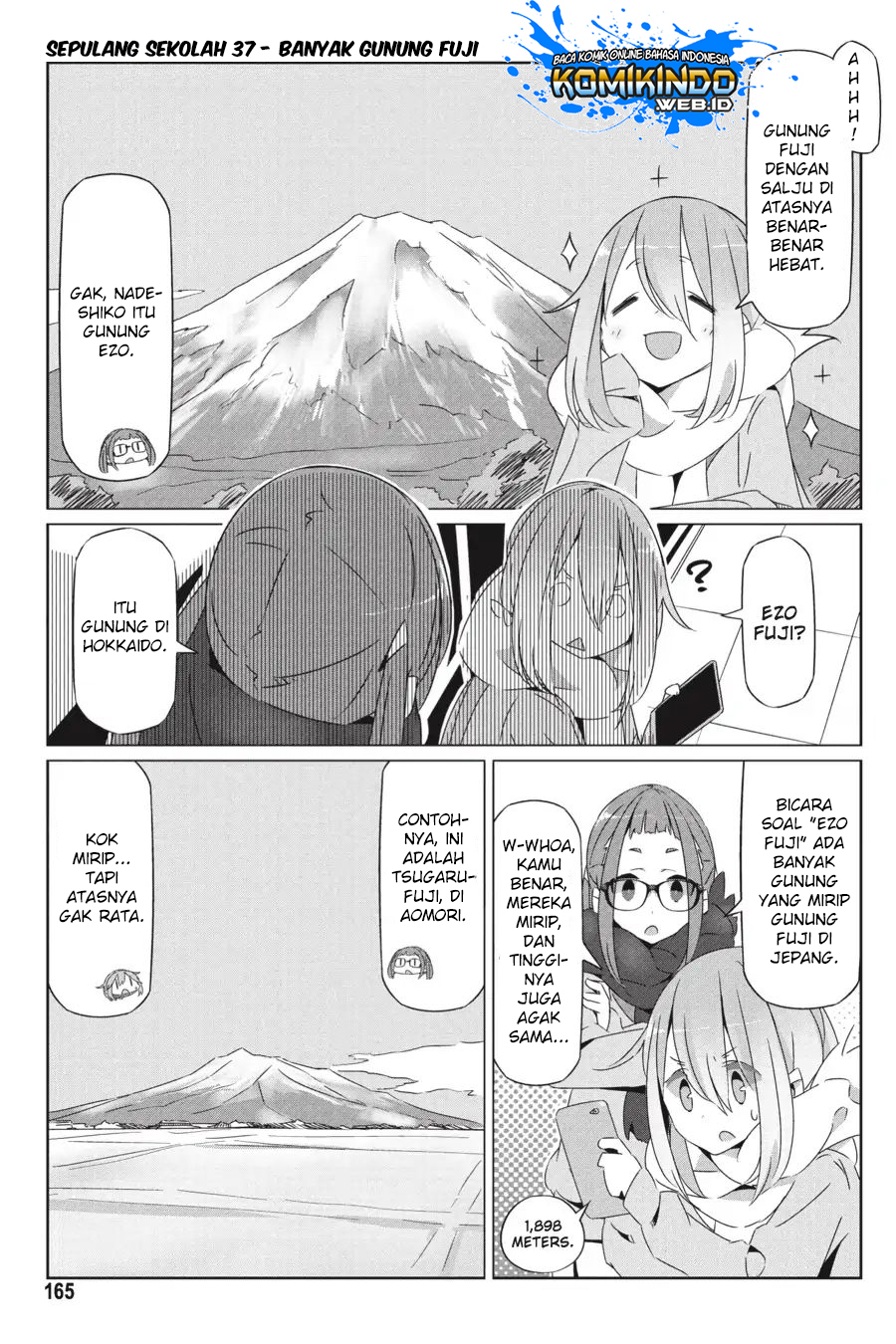 Yuru-Camp Chapter 28.5 Gambar 22