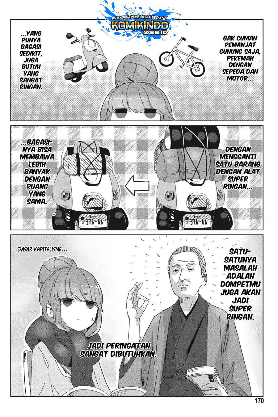 Yuru-Camp Chapter 28.5 Gambar 27