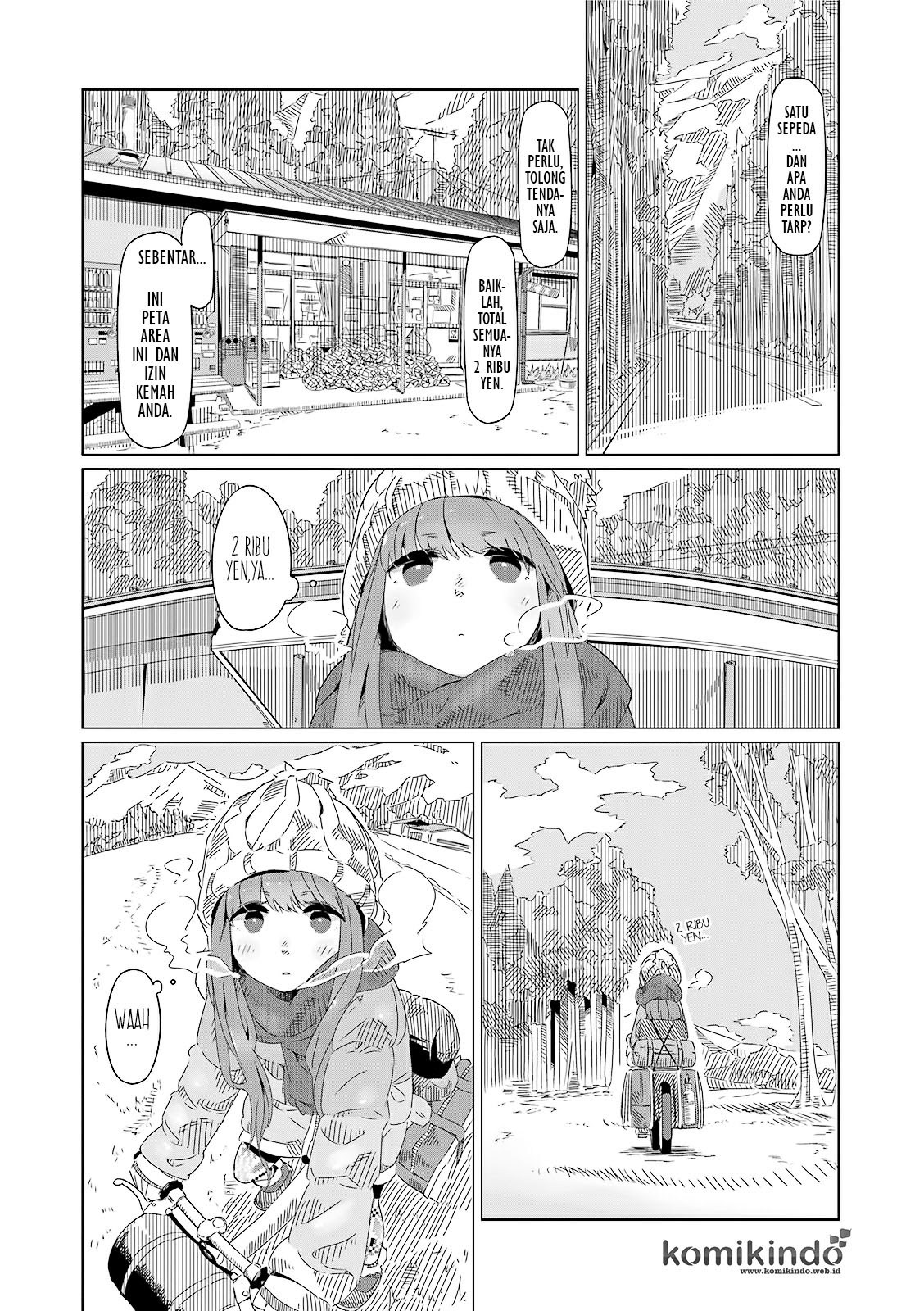 Yuru-Camp Chapter 03 Gambar 1