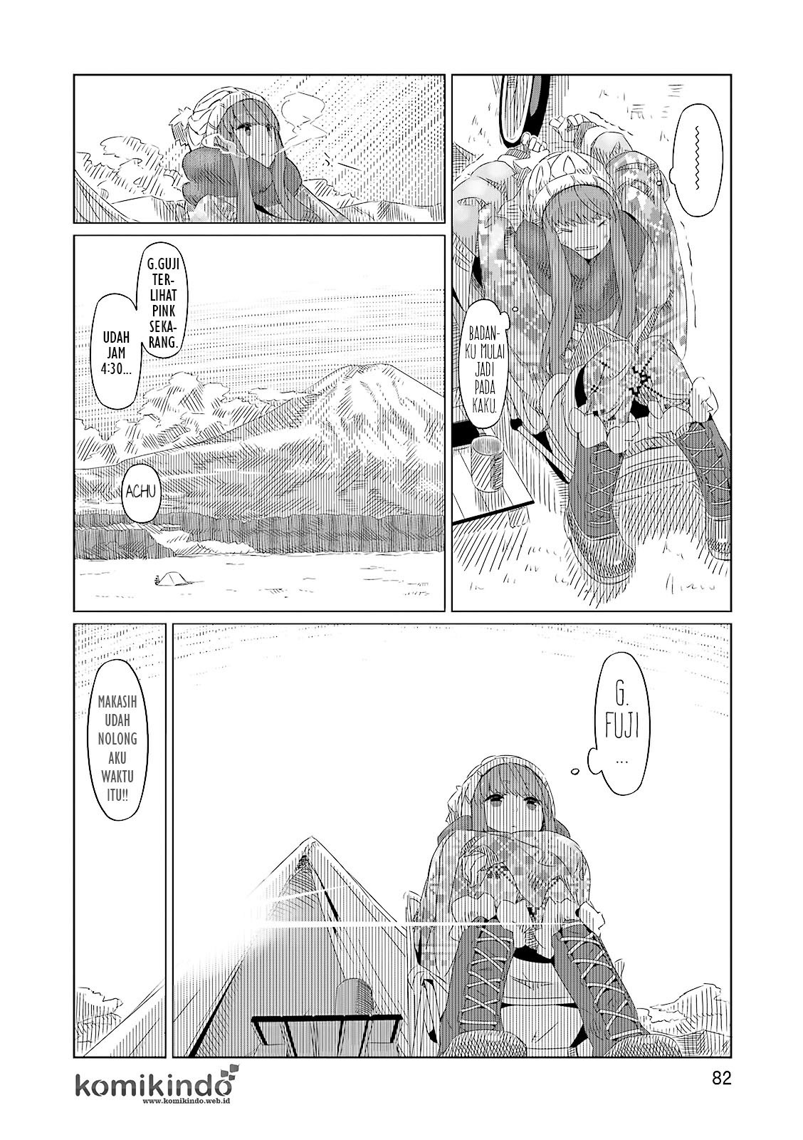 Yuru-Camp Chapter 03 Gambar 19