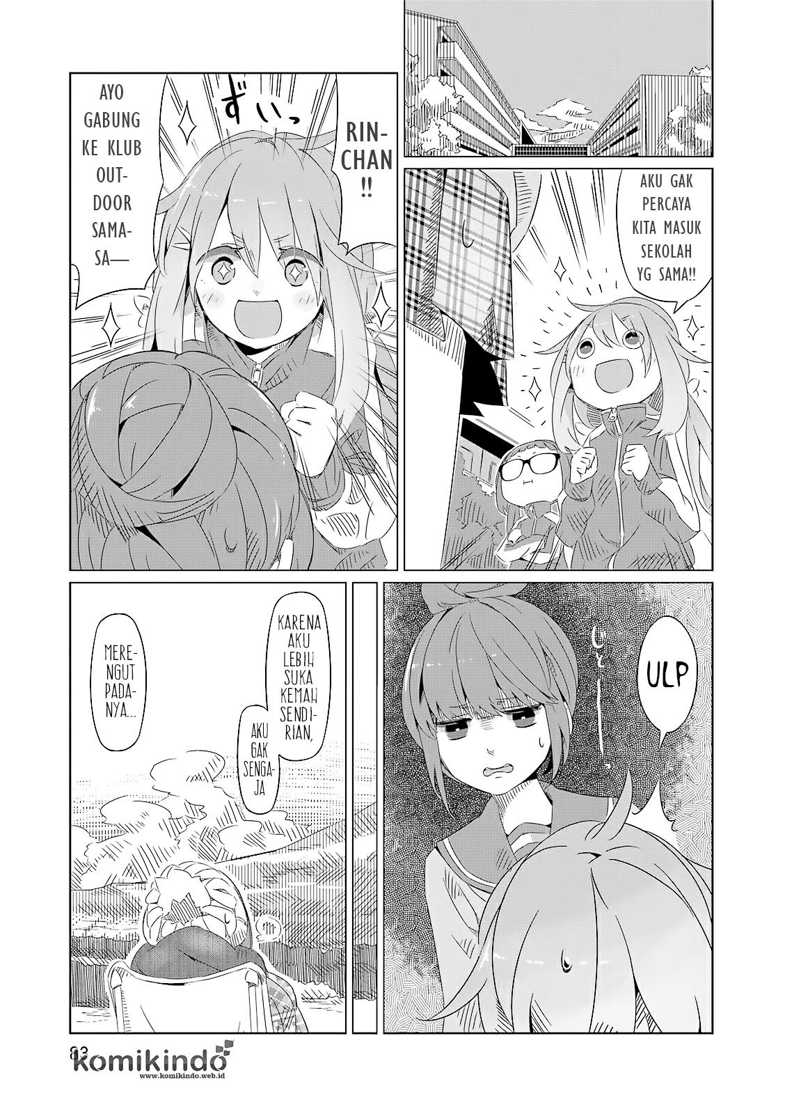 Yuru-Camp Chapter 03 Gambar 20
