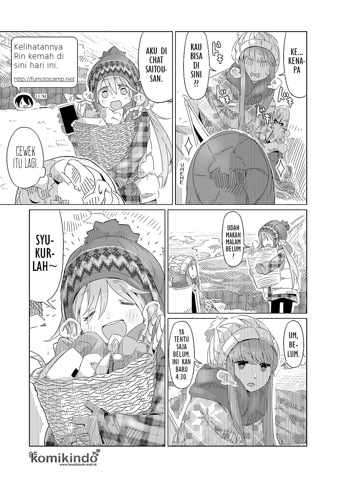 Yuru-Camp Chapter 03 Gambar 22